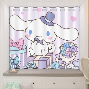 산리오캐릭터 시나모롤 폼폼푸린 아이방커튼