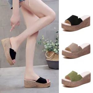 여름 통굽슬리퍼 사무실 여성 /여성용실내화/통굽/발편한/쿠션/심플/디자인/오피스/회사/업소/매장