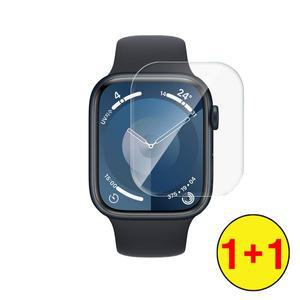 2매 풀커버 액정 보호 필름 애플워치 10 9 8 7 6 SE3 SE 세대 46 45 44 42 41 40 mm 고투명