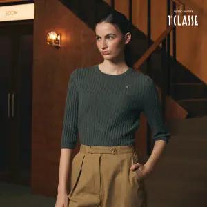 [런칭가 199000원] 프리마클라쎄 캐시미어 100 케이블 풀오버 1종