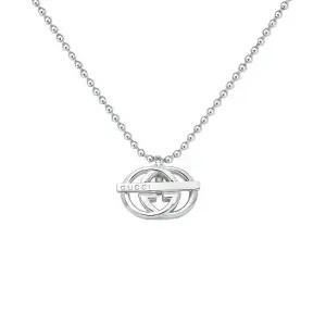 구찌 YBB216435001(216435 J8400 8106) 더블G 실버 목걸이