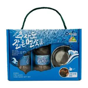 제주 추자도 갈은 멜젓 선물세트 휴대용 캠핑용 삼겹살 소스 국산양념