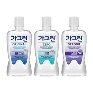 가그린 750ml 오리지널 제로 스트롱 동아제약 구강청결제 가글 구취 제거