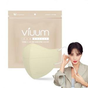 viuum 에코 브리즈 새부리형 마스크 대형 KF94, 25개입, 베이지, 1개 one option