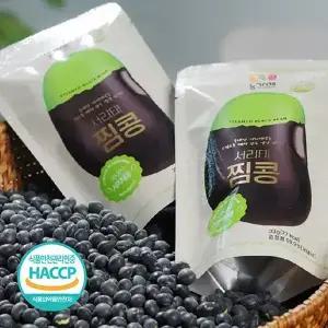 [찜콩] 찐 콩 그대로 국내산 서리태 찜콩 30g*10봉