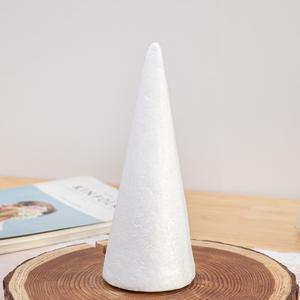원뿔 스티로폼 9.5x23.5cm (2개입) 인테리어 콘 장식 트리 만들기 재료 미술 diy 꾸미기