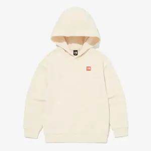 [노스페이스] [노스페이스키즈 공식] NM5PQ57U  키즈 미니 박스 로고 후디_CREAM BEIGE