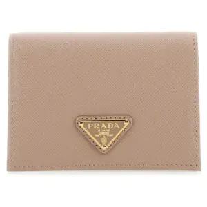 [명품] 25SS 사피아노 코인 반지갑 핑크베이지 1MV021 QHH F0236