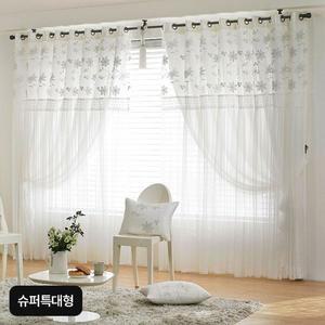 [지나송]슈퍼특대형 지나송 웨딩스타일 커튼세트[35017533]