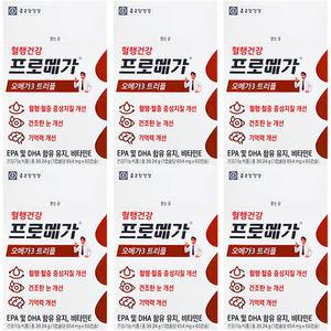 종근당건강 프로메가 오메가3 트리플 장용성 60캡슐 6박스