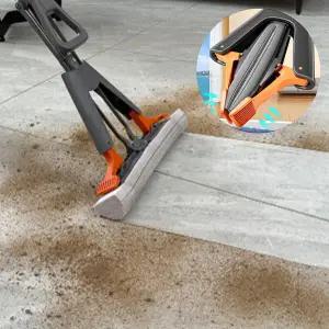 원터치 폴더형 스펀지 밀대걸레 펄프 바닥청소 강아지오줌 물흡수 물기제거 청소도구