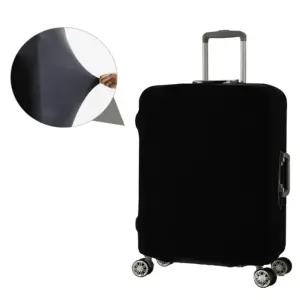 웰픽스 스판 캐리어커버 블랙 18-21인치  캐리어커버19인치 여행용가방커버 스판커버