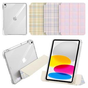 [태블리스]아이패드 10 11세대 (A16) 세로거치 분리형 슬라이드 투명 스마트 커버 케이스 IT-33