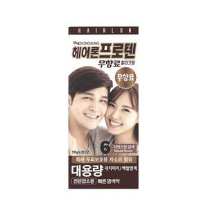 동성제약 헤어론 프로텐 무향료 칼라크림[6호 자연스런 갈색]