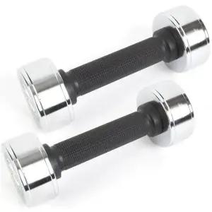 크롬 아령 5kg 2개 도금 덤벨 피트니스 헬스 트레이닝