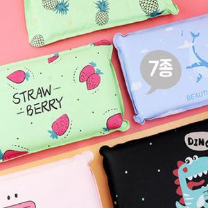 언니네 시원한 쿨베개 캐릭터 여름 어린이 성인 청소년 귀여운 아이 냉매 아이스 얼음 캠핑 사무실 간편 휴