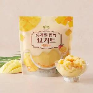 냉동 통과일범벅 요거트 애플망고 500g 봉