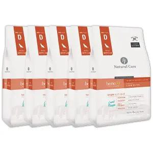 네츄럴코어 베네핏 알러지 소화 양고기 사료 10kg (2kgx5개)