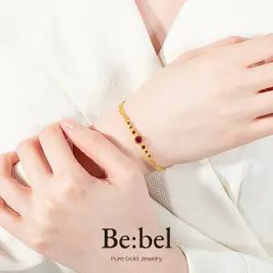 순금팔찌 7.5g 24k 여자 디자인 여성 루비 스틱 비벨 두돈 2돈