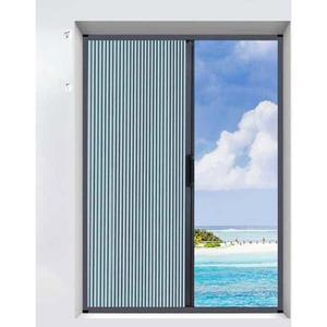 슬라이딩 커튼 창고 실내 도어 디자인1 추상적인기하학 투명 무타공 제작 갈색 주방