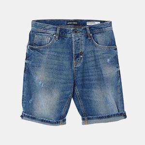 ITALY 데미지 포인트 청 반바지 CSPT109