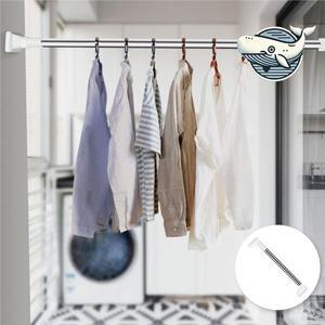 강력 천장 조절형 커튼봉 다용도 옷걸이 지지대 압축봉