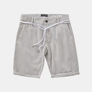 ITALY 피그먼트 그레이 데님 반바지 CSPT113