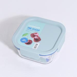 락앤락 더클리어 밀폐용기 500ml 정사각 내열유리 반찬용기 냉동밥 전자렌지