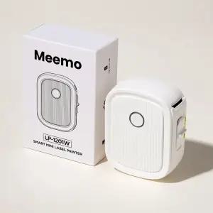 MEEMO 라벨프린터 LP-1201W 블루투스 초경량 어플사용출력 컷팅기능