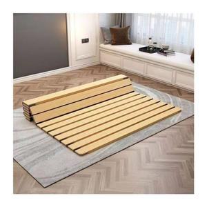 접이식 원목 매트리스 매트 평상형 단단한 우드 1인