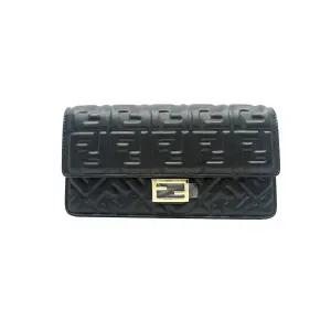 나파 레더 바게트 체인 지갑 블랙 8M0498AAJDF0KUR