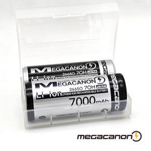 메가캐논 26650 전지케이스 2개용 MEGACANON Battery Storage Box