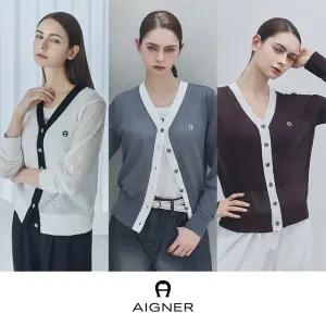 아이그너 썸머 브리즈 린넨 가디건