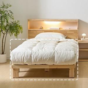 [아이앤] 르에반 삼나무 평상형 침대 프레임 슈퍼싱글