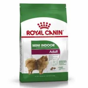 로얄캐닌 독 미니 인도어 어덜트 1.5kg/성장기/초소형견/사료/균형/서유소/피모/건강/도움/건식/단백질