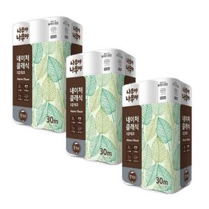 미래생활 나무야 나무야 네이처 클래식3겹 데코 30m30롤3팩