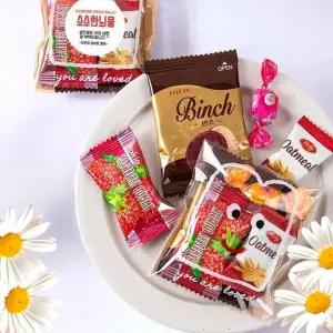 단체간식꾸러미 과자선물세트 소포장 간식세트 미니 구디백 학교 학원 어린이집 행사답례품 시험응원