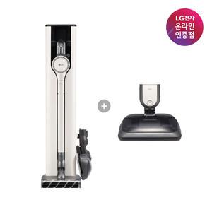 LG 공식판매점 코드제로 오브제컬렉션 올인원타워 무선청소기 + 안심 스팀 물걸레 흡입구 세트 AU957CWD+VNZ-SM02N 260W
