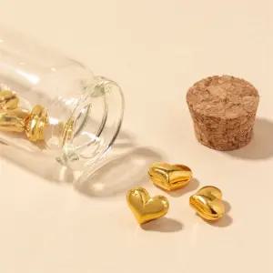 [한국금다이아몬드] 순금 행운 하트 콩알금 미니 골드바 금테크 1g