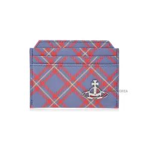 [라벨루쏘] [비비안 웨스트우드] SS25 공용 ORB 로고 카드지갑 5403000BU S0022 K302