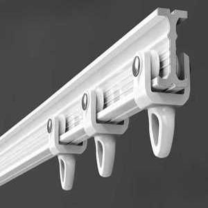 커튼레일 천장형 싱글트랙 곡선 U형 병원 창문 발코니용 커튼 가리개