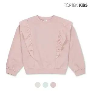 [탑텐키즈] 여아 테리 러플 맨투맨_MKC3TR2001