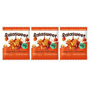 라라스윗 저당 카라멜 팝콘 30g 3개