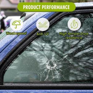 깨진 유리 데칼-완벽방수 재사용 가능한 스크린 장난 스티커 7.5 인치 (약 19.1) 3 팩  Tr에 적합