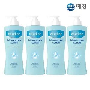 바세린 바디로션 450ml X 4개 (데일리모이스처/더블모이스처/리프팅리페어 택1)