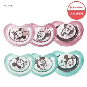 디즈니 쪽쪽이 유아 노리개 젖꼭지 0개월 3개월 6개월