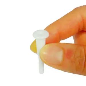 고무탱탱볼마개 요가짐볼핀 짐벌공기주입구마개 화이트 1개입