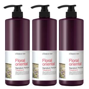 2 +1로더베르 퍼퓸 대용량 트리트먼트 플로럴오리엔탈 1L 3개