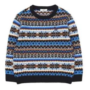 [롯데백화점]헤지스키즈 페어아일 스웨터(HUW11KR03M)