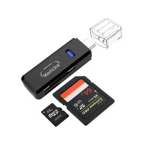 마하링크 USB3.1 Type-C SD/MicroSD 카드리더기 ML-R32C3